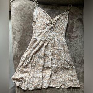 Adorable front knot dress